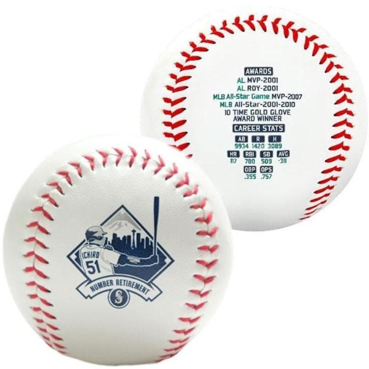 MLB イチロー 記念ボール Rawlings レプリカ 3個セット