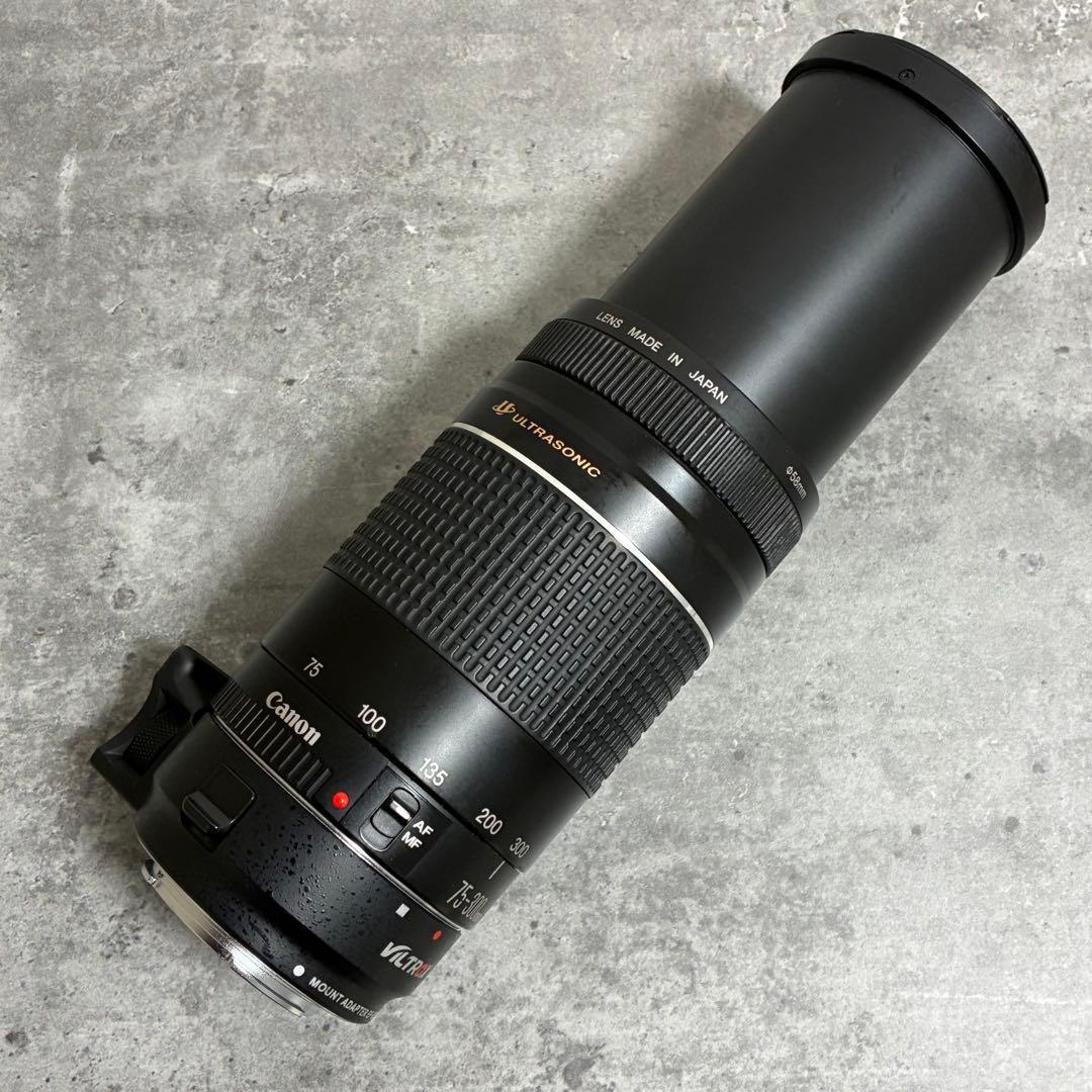 ⭐️美品⭐️Canon EF 75-300 III & EF-EOS M アダプター
