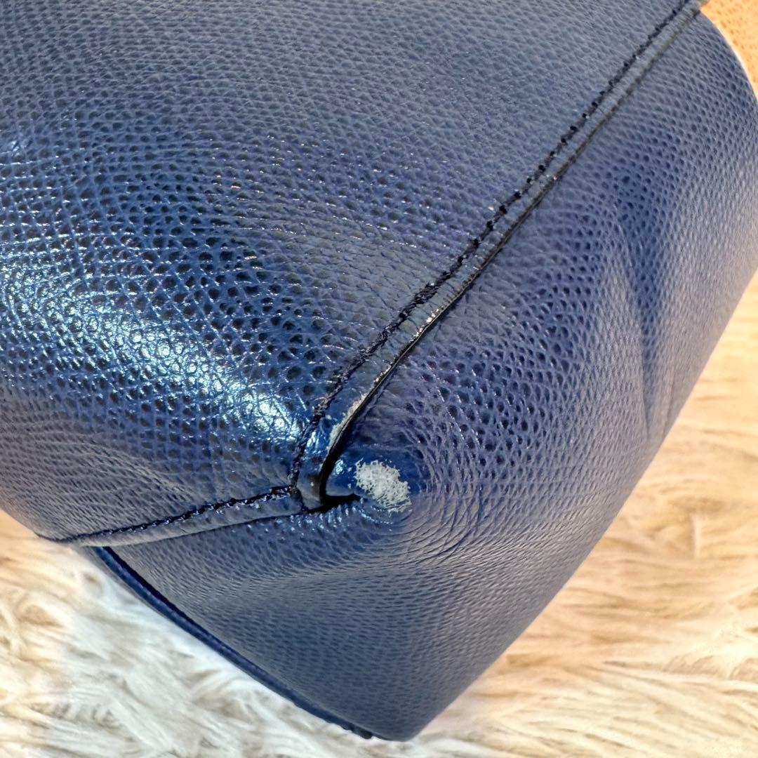 大人気✨セリーヌ バーティカルカバ スモール 2way レザー バイカラー