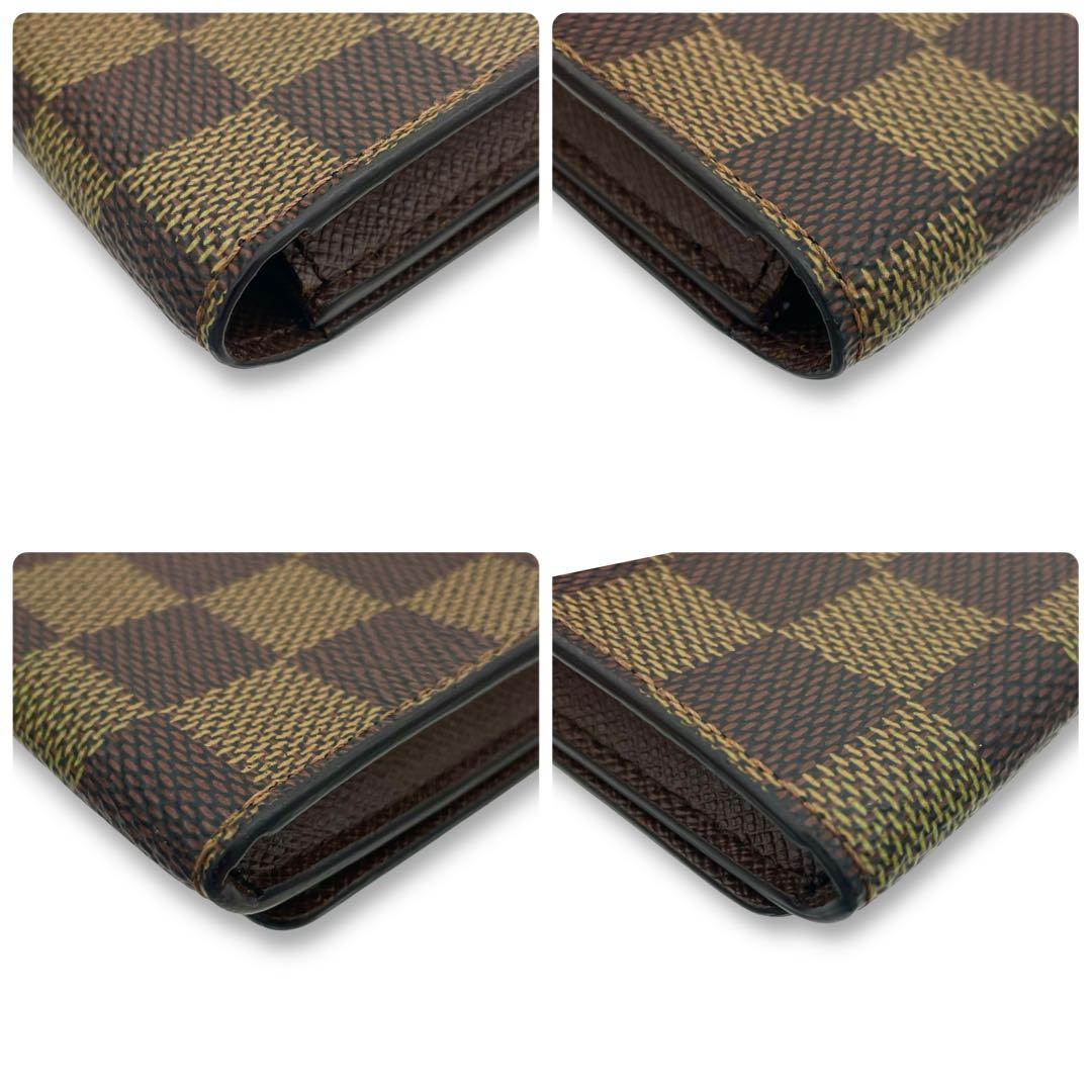 ルイヴィトン カードケース 名刺入れ ダミエ エベヌ ブラウン アンヴェロップ