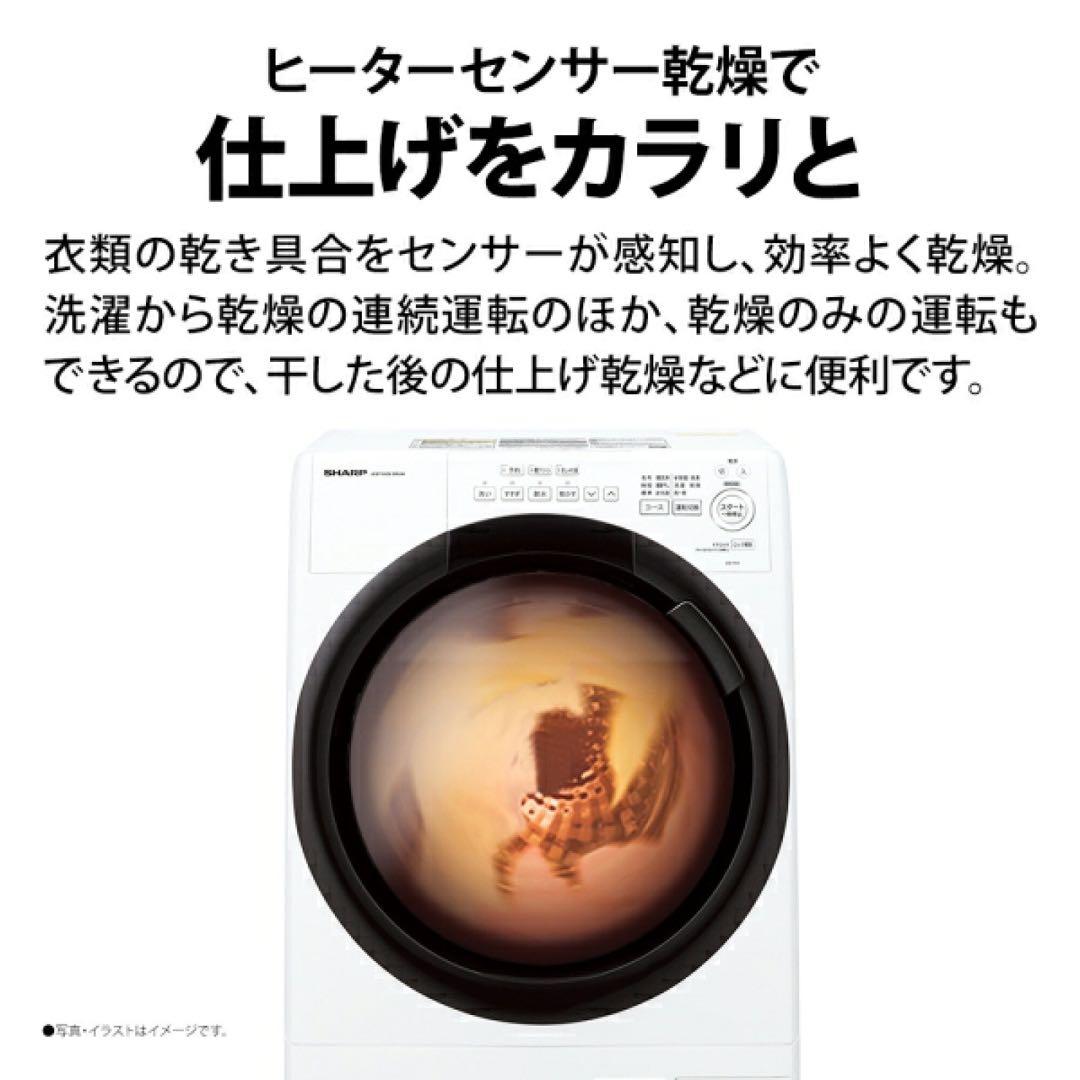 SHARP ドラム式洗濯機 2023年製 7kg