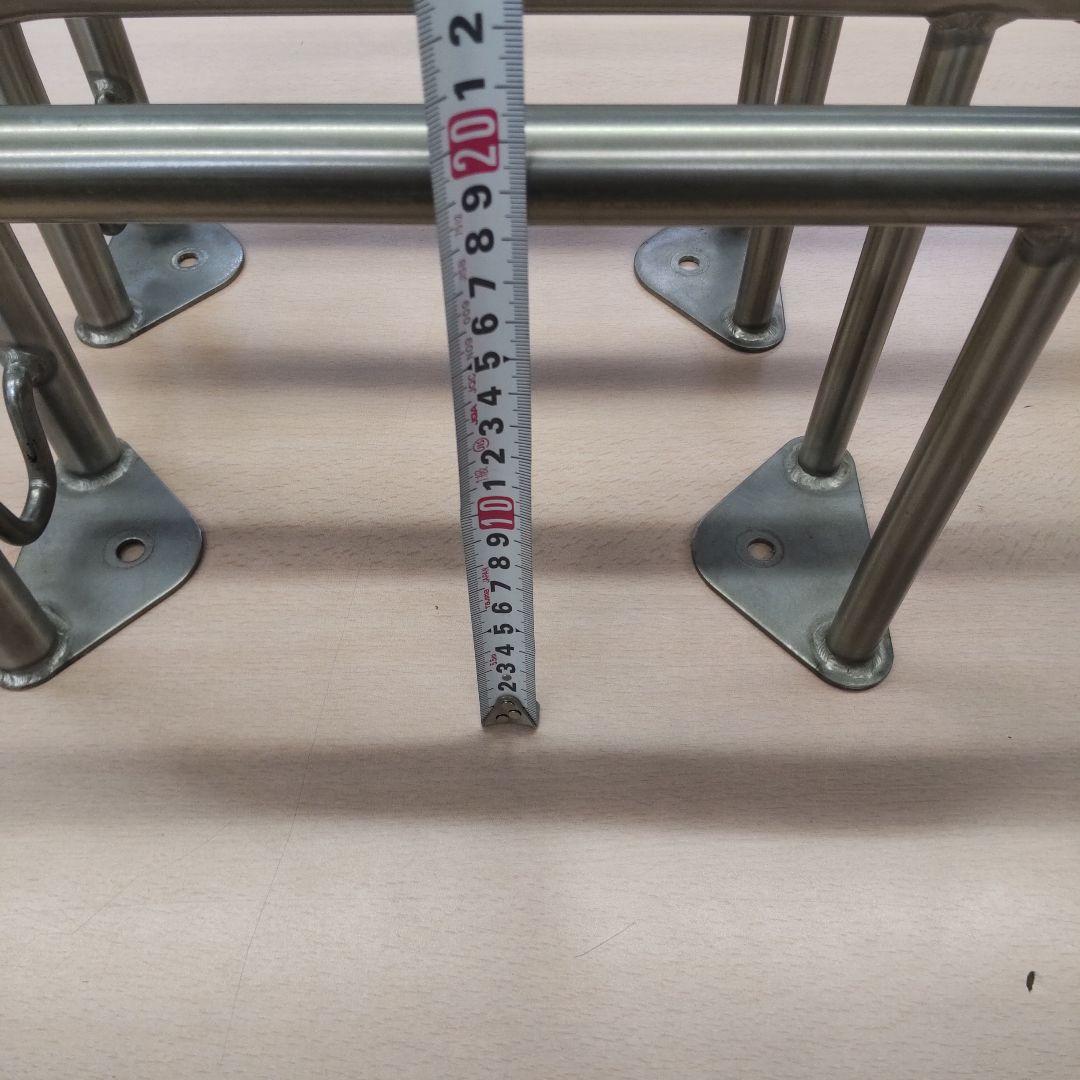 ステンレススチール 自転車スタンド 　自転車止め