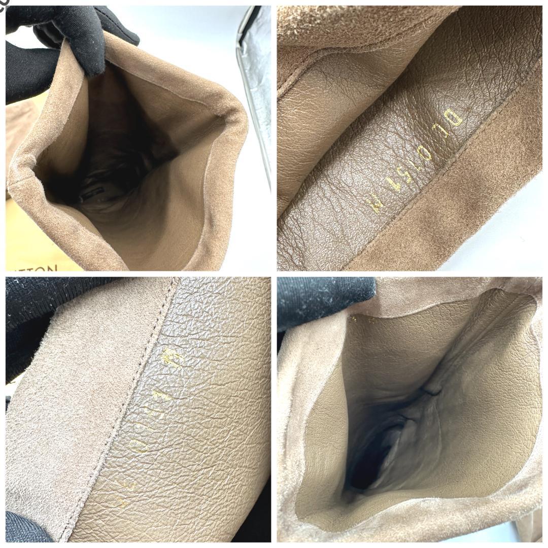 LOUIS VUITTON　ルイヴィトン　スウェード　ロングブーツ　サイズ38