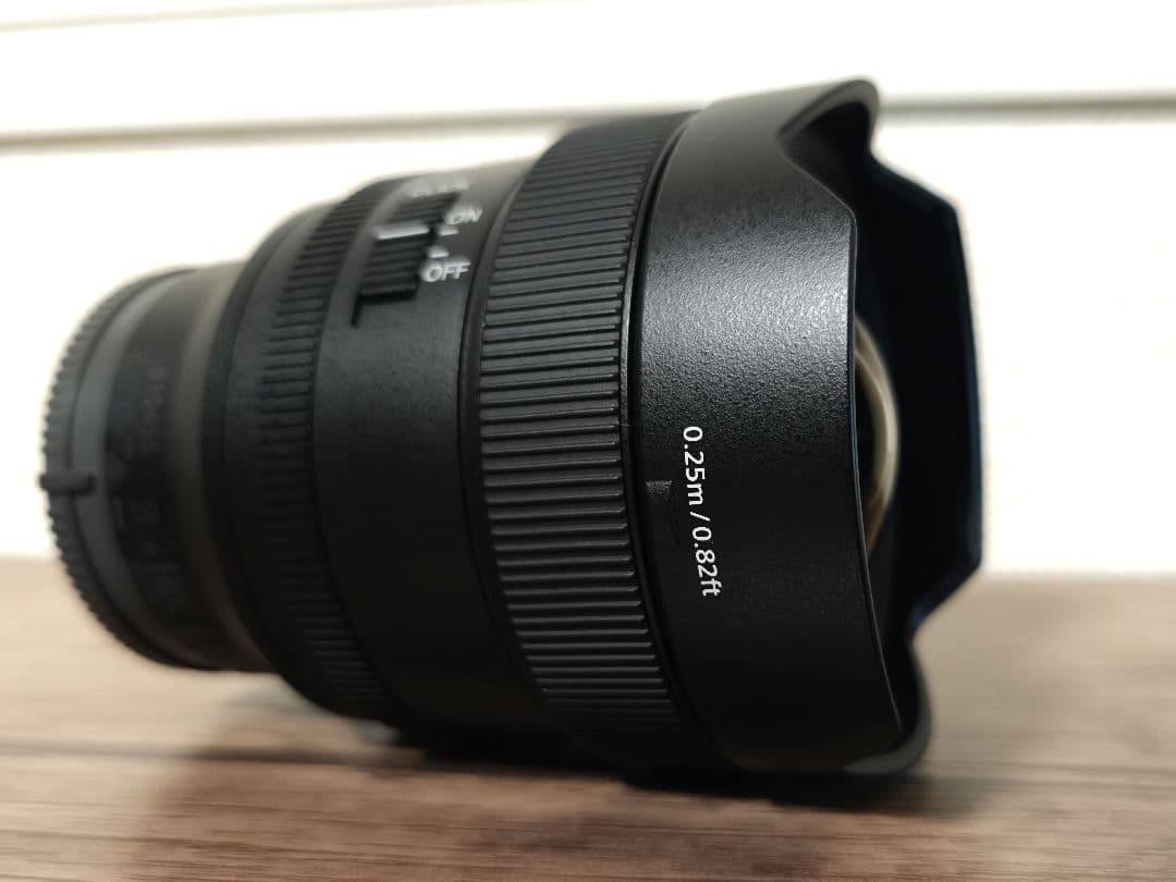 【中古品】SONY FE 14mm F1.8 GM（フード部分に小打痕あり）