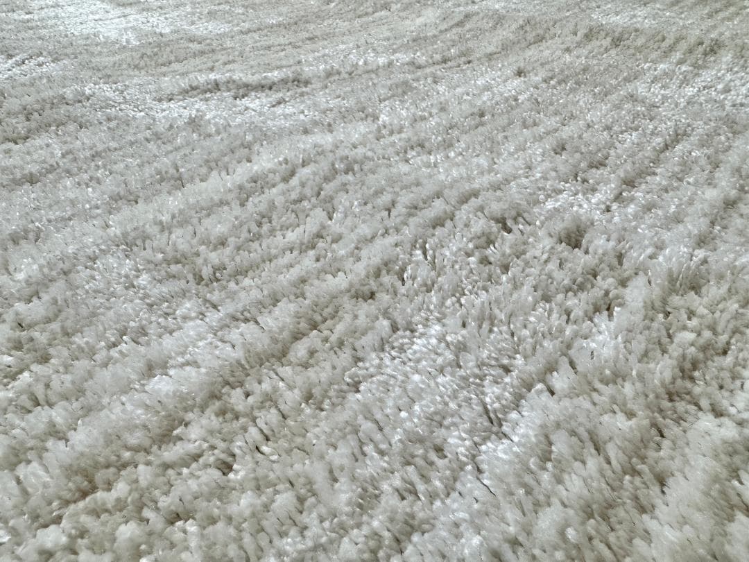 新品 スミノエ エクリュ ラグ アイボリー 130×190