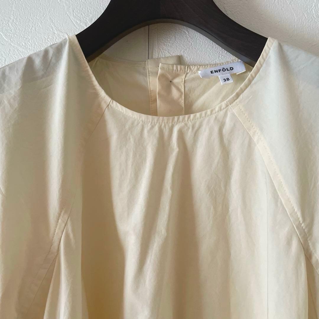 エンフォルド　ブラウス　シャツ　ナゴンスタンス　　タイプライター　38 L M