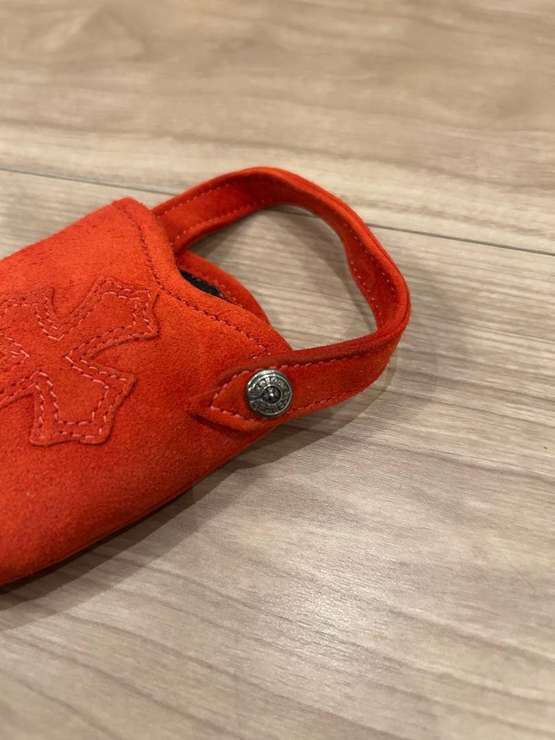 CHROME HEARTSクロムハーツ スエード クロスポーチ　レア