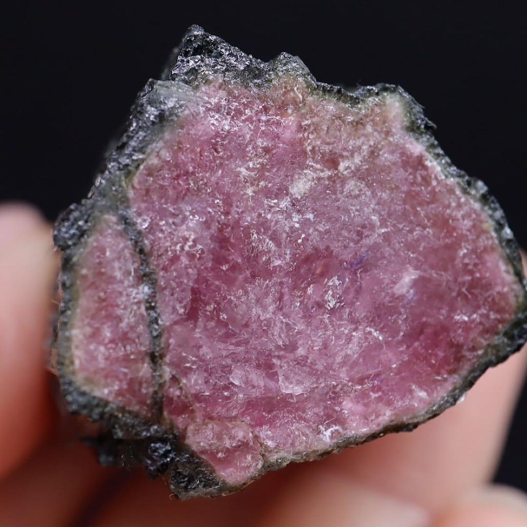 ウォーターメロントルマリン カリフォルニア産 58g T660 鉱物　天然石原石