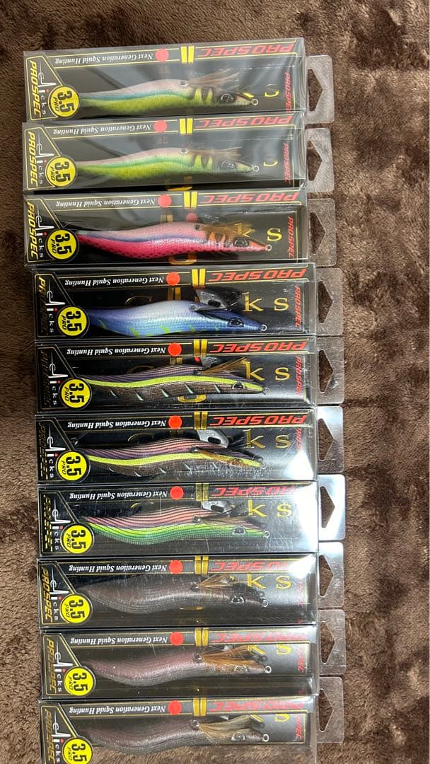 カンジ クリックス エギ 3.5寸 34本セット②