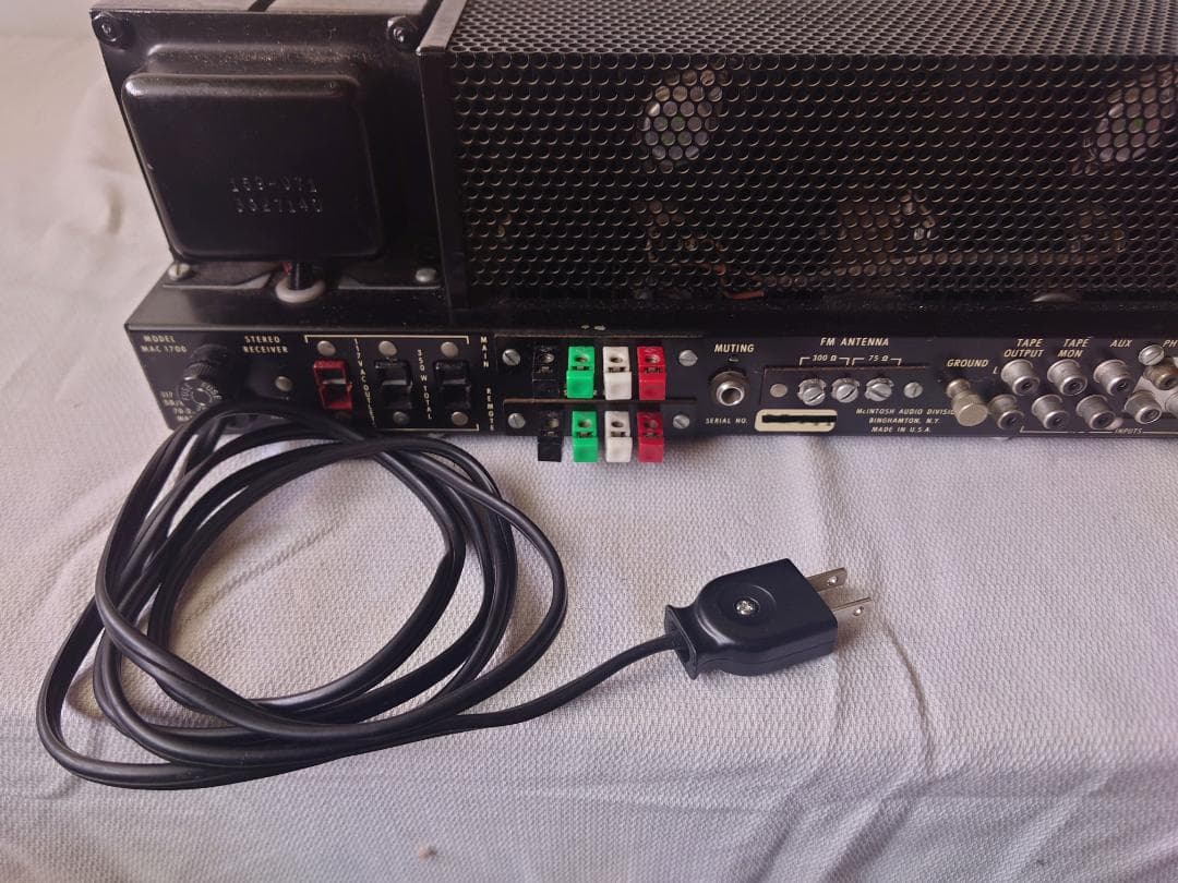 ★McINTOSH・マッキントッシュ★MAC1700★レシーバー・アンプ