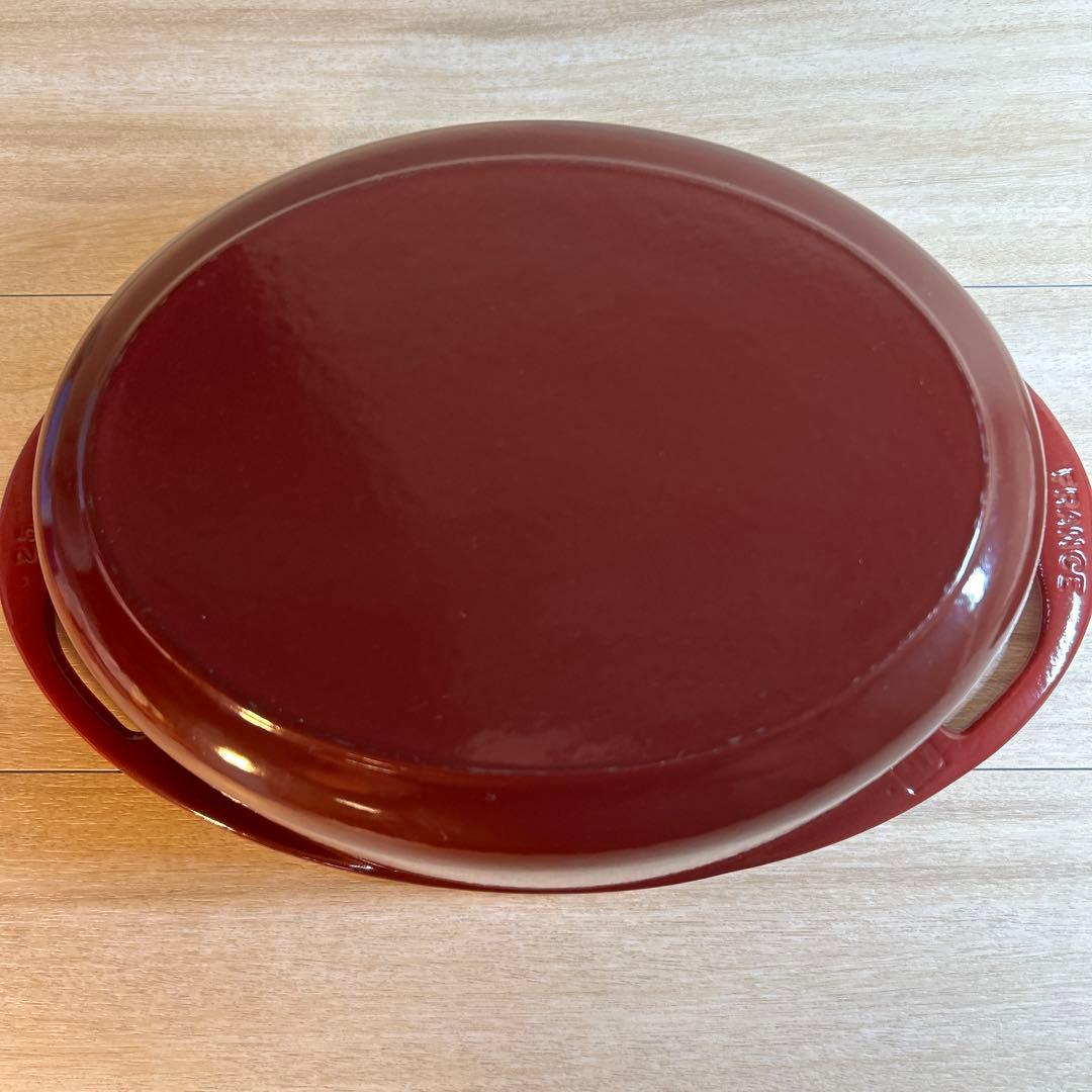 ルクルーゼ　センセーション　オーバル　バーガンディ　25cm 両手鍋　鍋