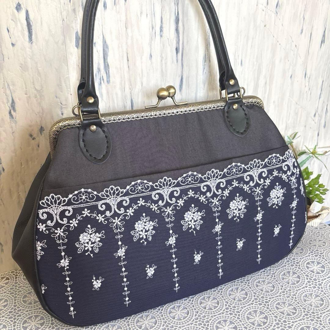 みはる　がま口バッグ3点　ハンドメイド