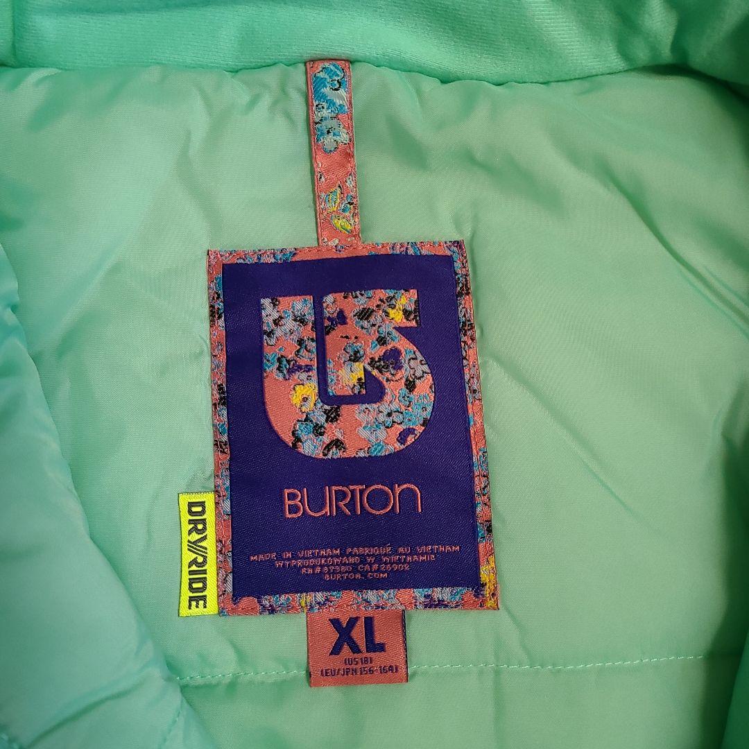 BURTON DRYRIDE XL ミントグリーン スノーボードウェア