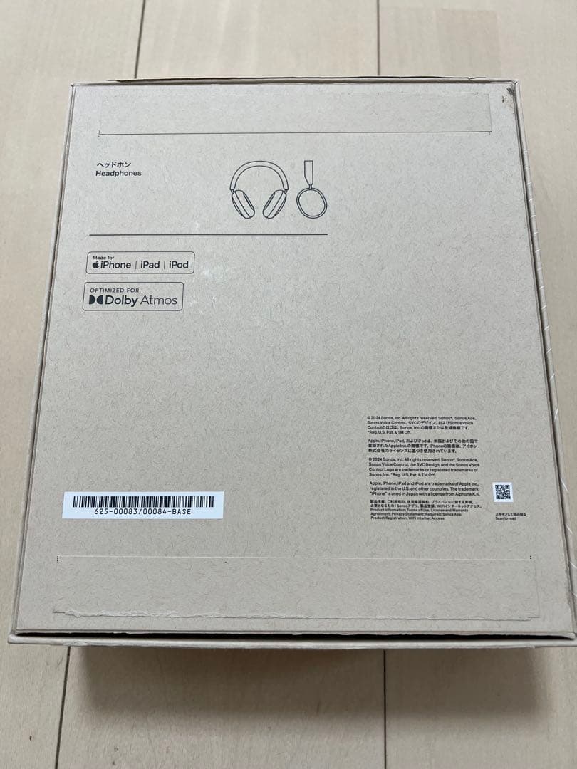 Sonos Ace ブラック　ACEG1JP1BLK