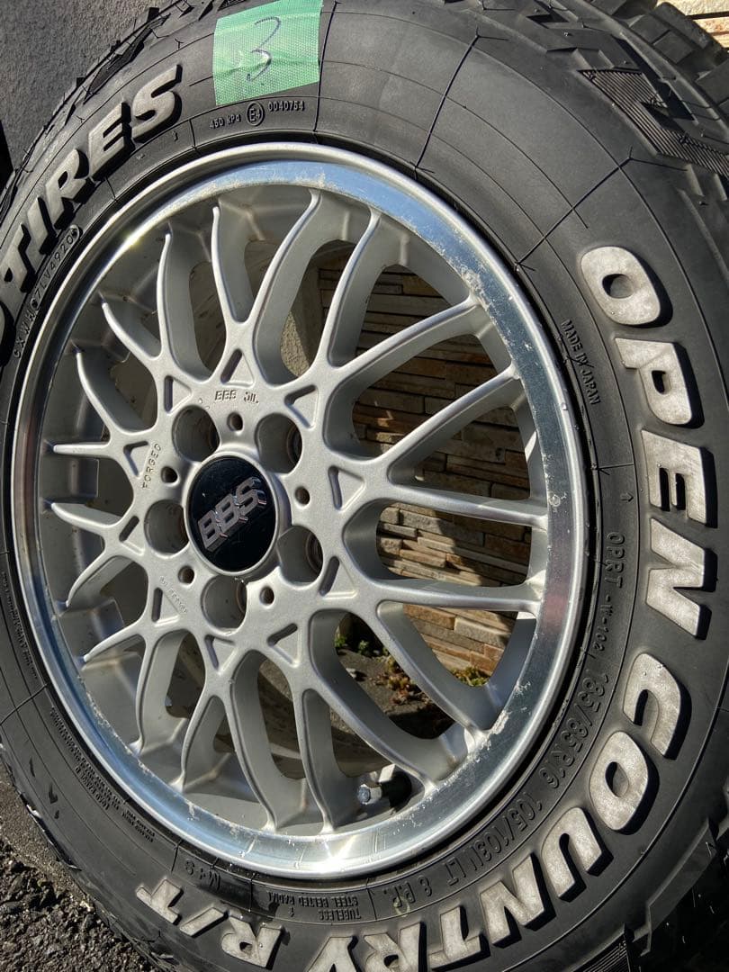 三菱純正BBSホイール&OPEN COUNTRY R/T 16インチ 4本セット