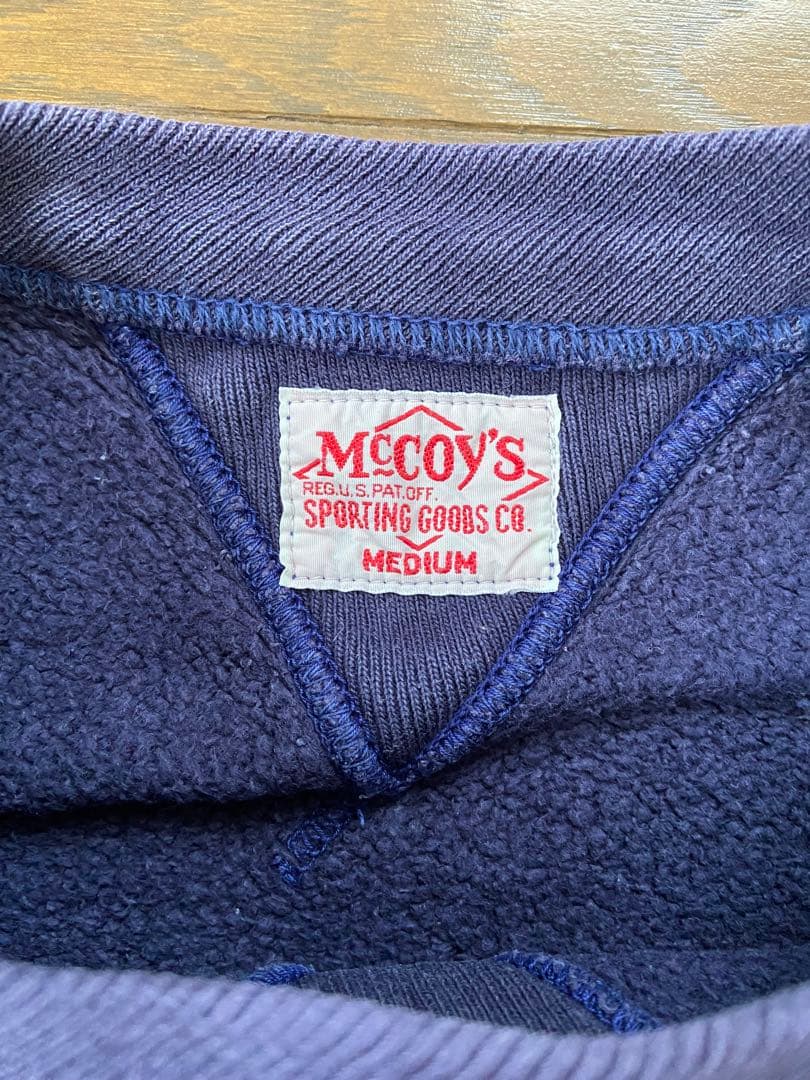 希少！　リアルマッコイズ　両Vスウェット