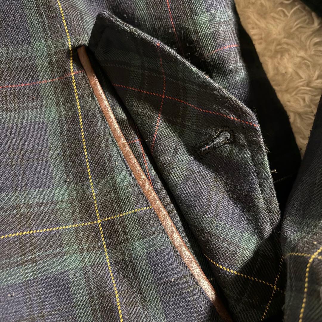 1621　フレッドペリー　キルティングジャケット　リバーシブル　ブラックウォッチ