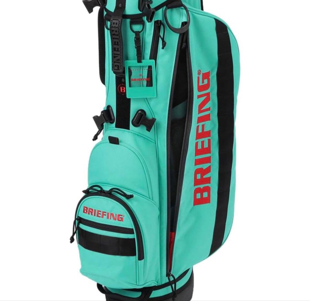 正規品 ブリーフィングゴルフ キャディバッグ CR-4 #03 ミントブルー