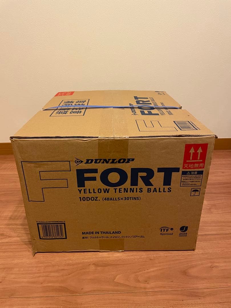 DUNLOP FORT テニスボール 4球入り×30缶