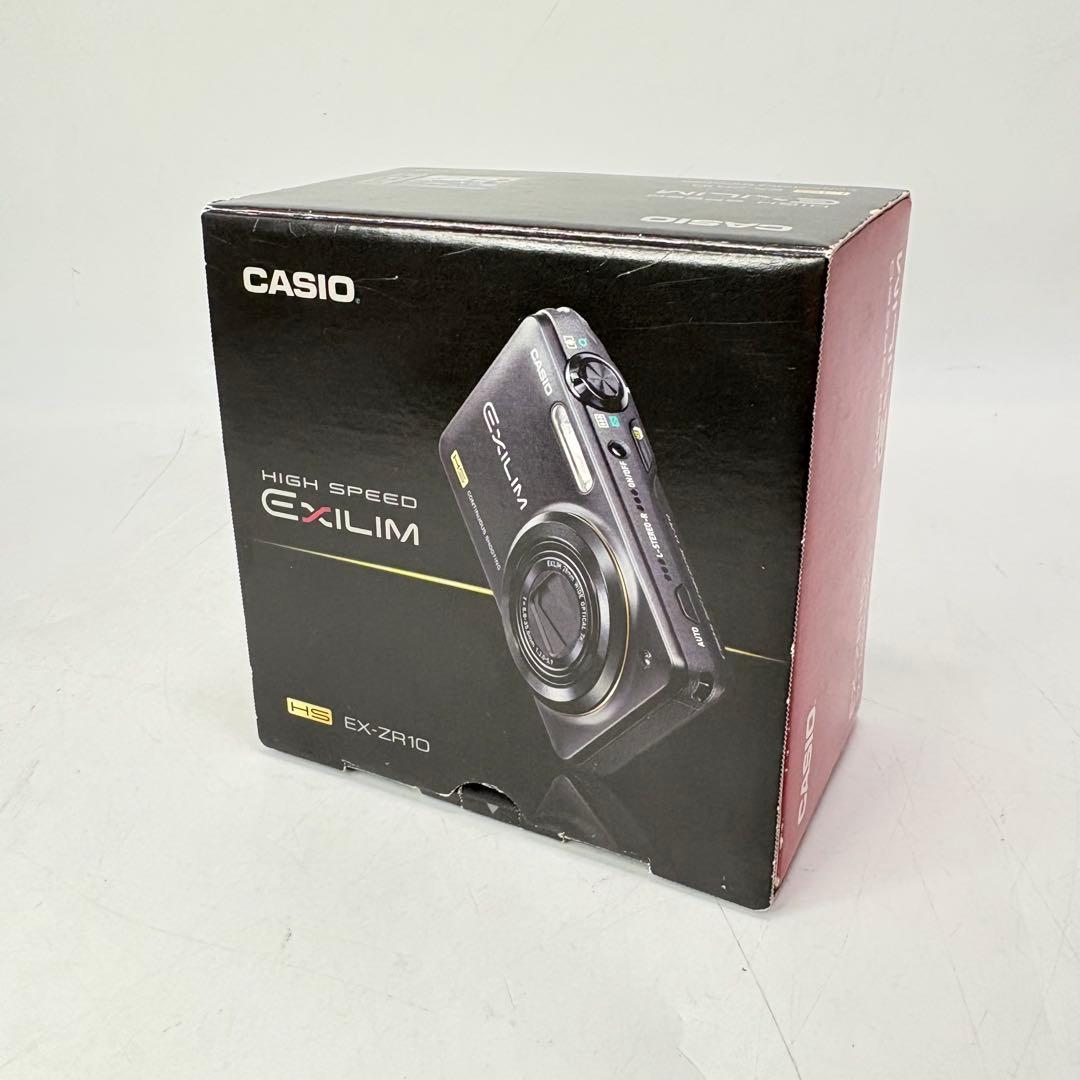 【美品・付属品完備】 CASIO カシオ EXILIM EX-ZR10 ブラック