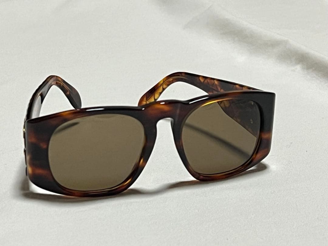 CHANEL ビンテージべっ甲サングラスシャネルココマークキルティングパターン