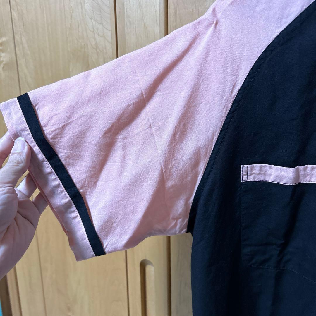 東洋 Style Eyes スタイルアイズ 刺繍レーヨンシャツ ボーリングシャツ