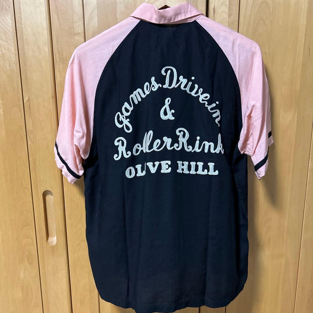 東洋 Style Eyes スタイルアイズ 刺繍レーヨンシャツ ボーリングシャツ