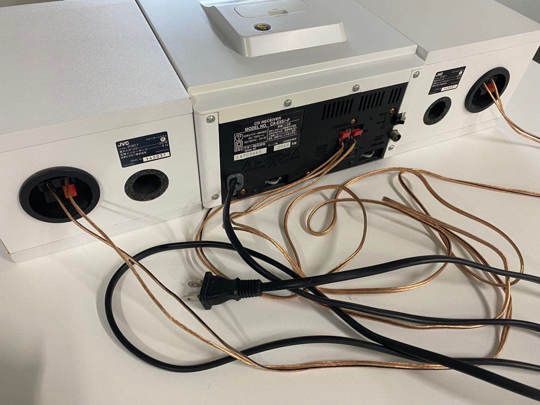 【美品】JCVビクター CA-EXS1　ウッドコーン　コンポ