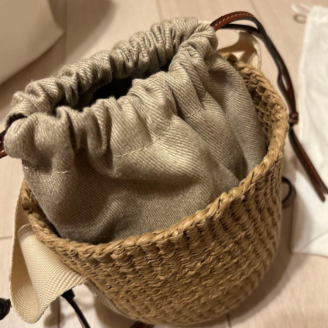 Chloe クロエ WOODY スモールバスケット カゴバッグ