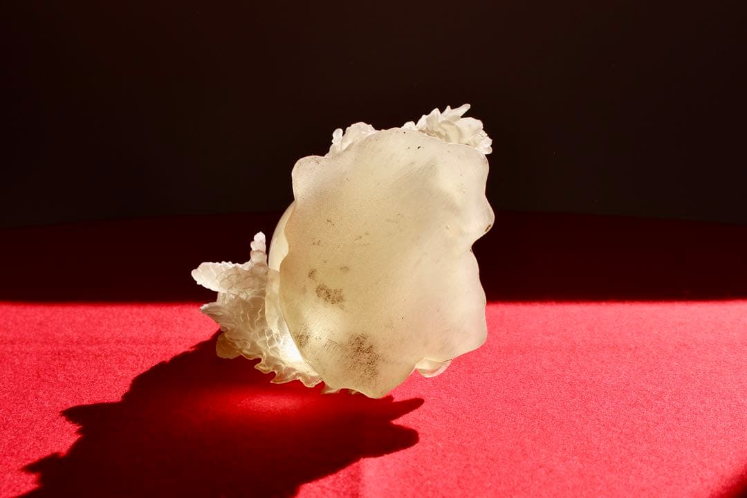 仏教コレクション【龍上観音菩薩　龍神観音　仏像　水晶】