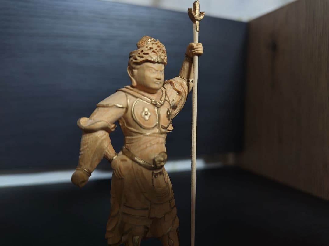 毘沙門天　泥足毘沙門天　極小仏　上杉謙信