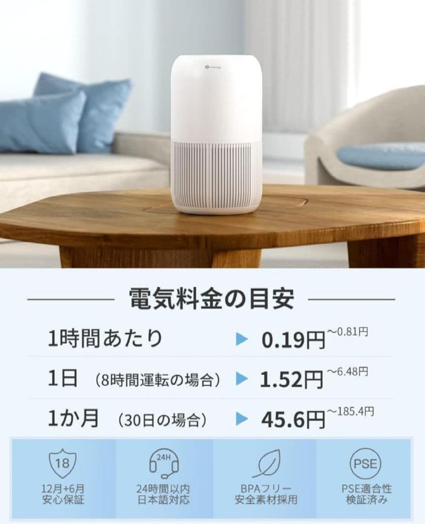 キレイな物をお探しの方にオススメ✨18畳対応空気清浄機