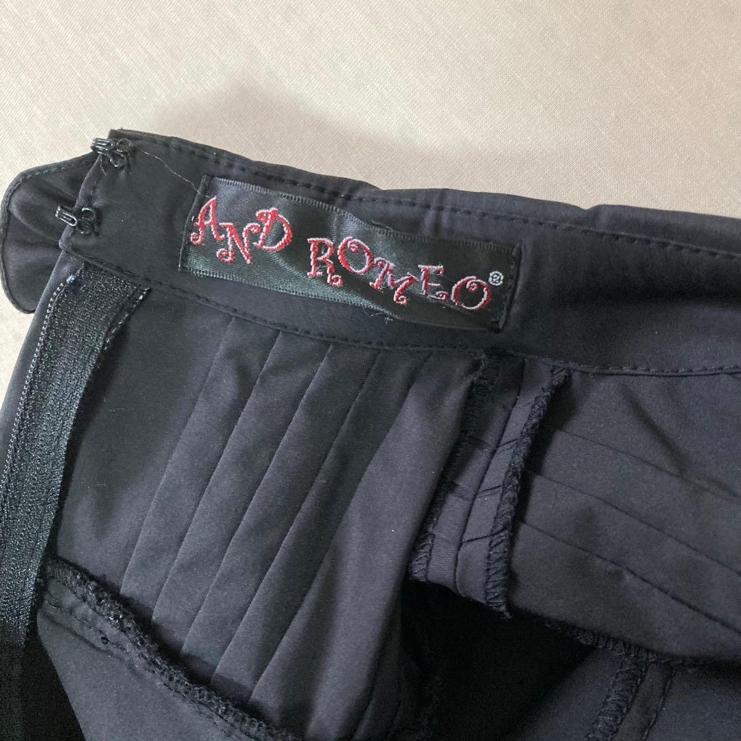 アンドロミオ　ロリータ　ワンピース　黒 ゴスロリ　長袖　膝丈