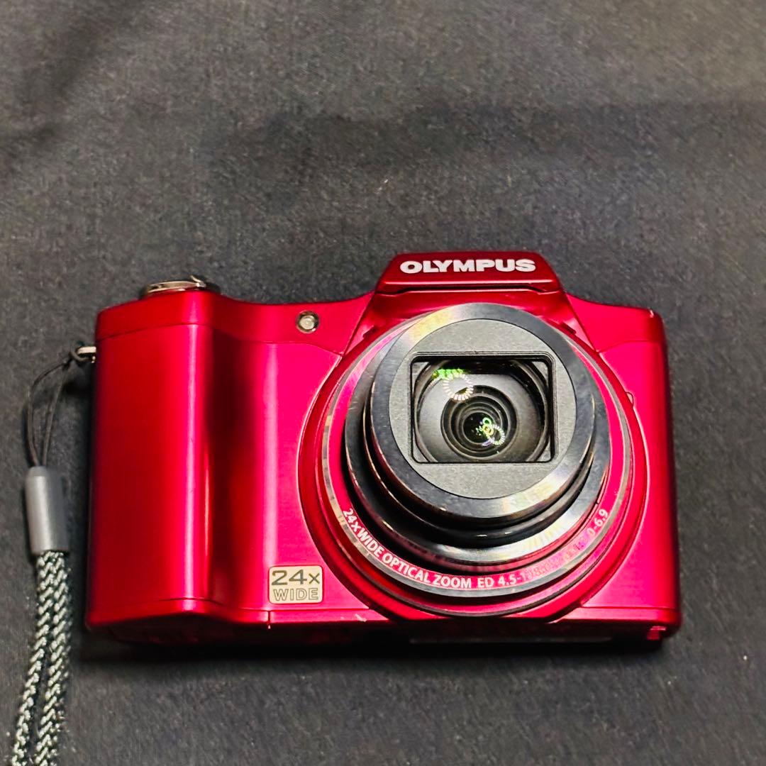 OLYMPUS SZ-14 レッド　デジタルカメラ