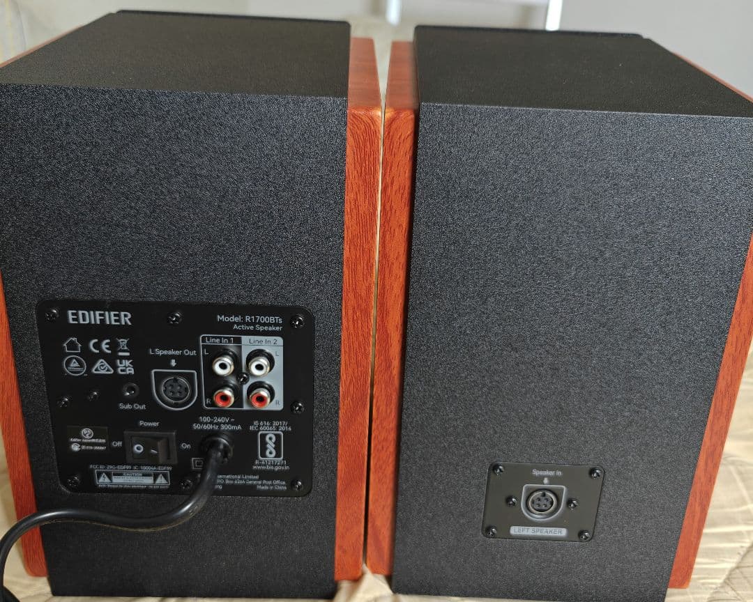 【極美品】Edifier R1700BTs アクティブスピーカー