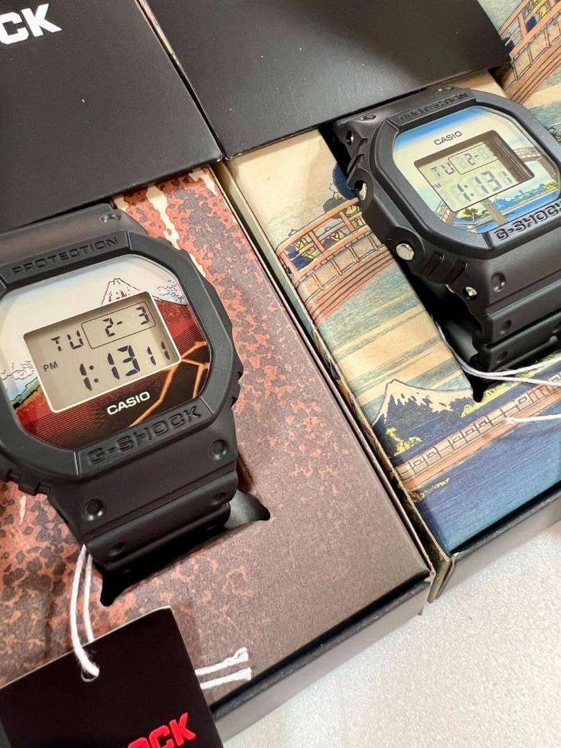 【新品未使用】カシオ DW-5600KHFM25-1JRSH25-1JRセット