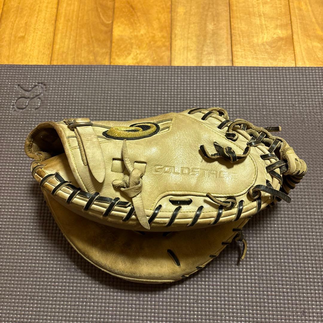 アシックス 硬式グローブ　ゴールドステージ　キャッチャーミット