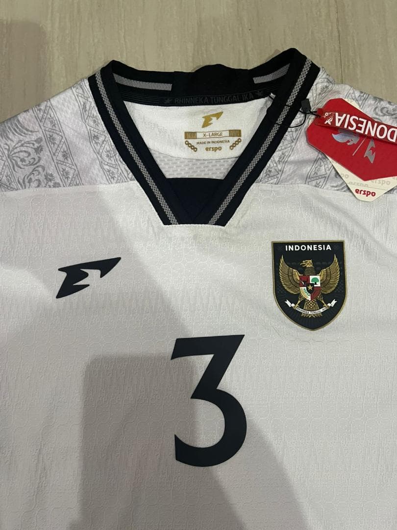 インドネシア代表 アウェイ ３ジェイイドセス 3 JAY IDZES