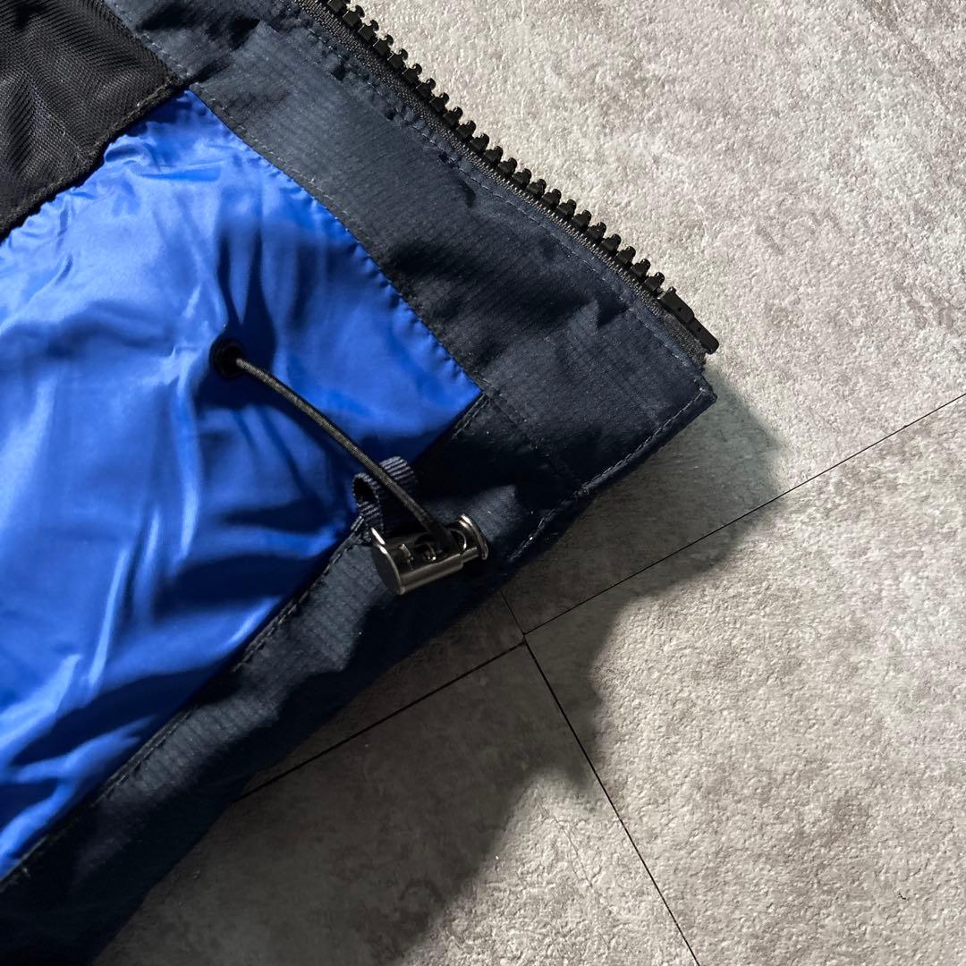 ラルフローレン　ビッグポニー 2way ダウンベスト　ネイビー　ドローコード