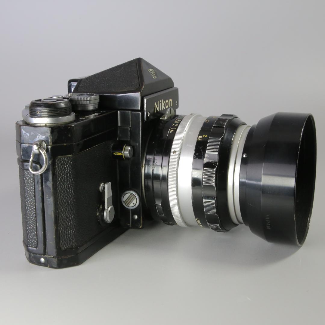 ☆完動品☆NikonF ブラックアイレベル 50mmＦ1.4＃209