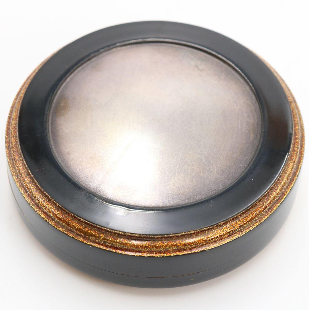 浜崎貞鳳作 楽器金蒔絵 香合 内銀溜塗 輪島塗 茶道具 共箱　rM975