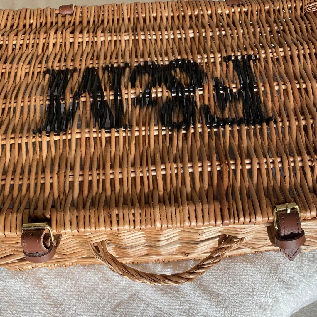 英国F&M Lサイズ・フォートナム&メイソン ハンパーバスケット