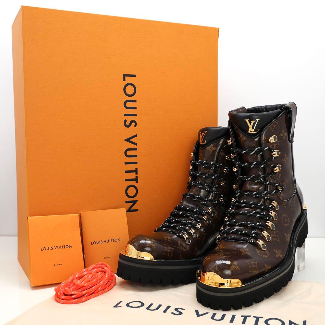 極美品✨LOUIS VUITTON グレーズアウトランド ブーツ キムジョーンズ