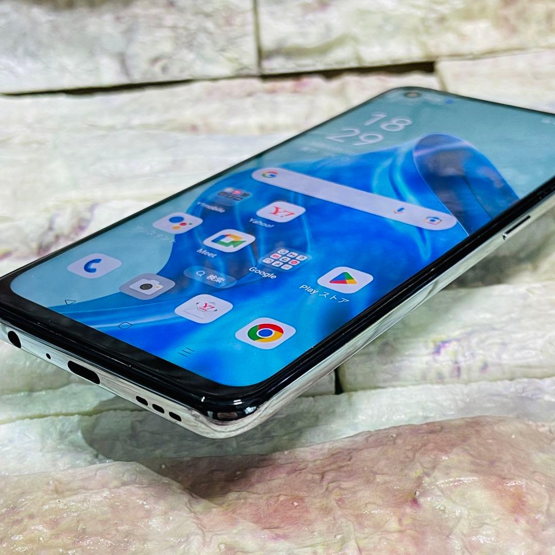 SIMフリー OPPO Reno5 A 128GB アイスブルー