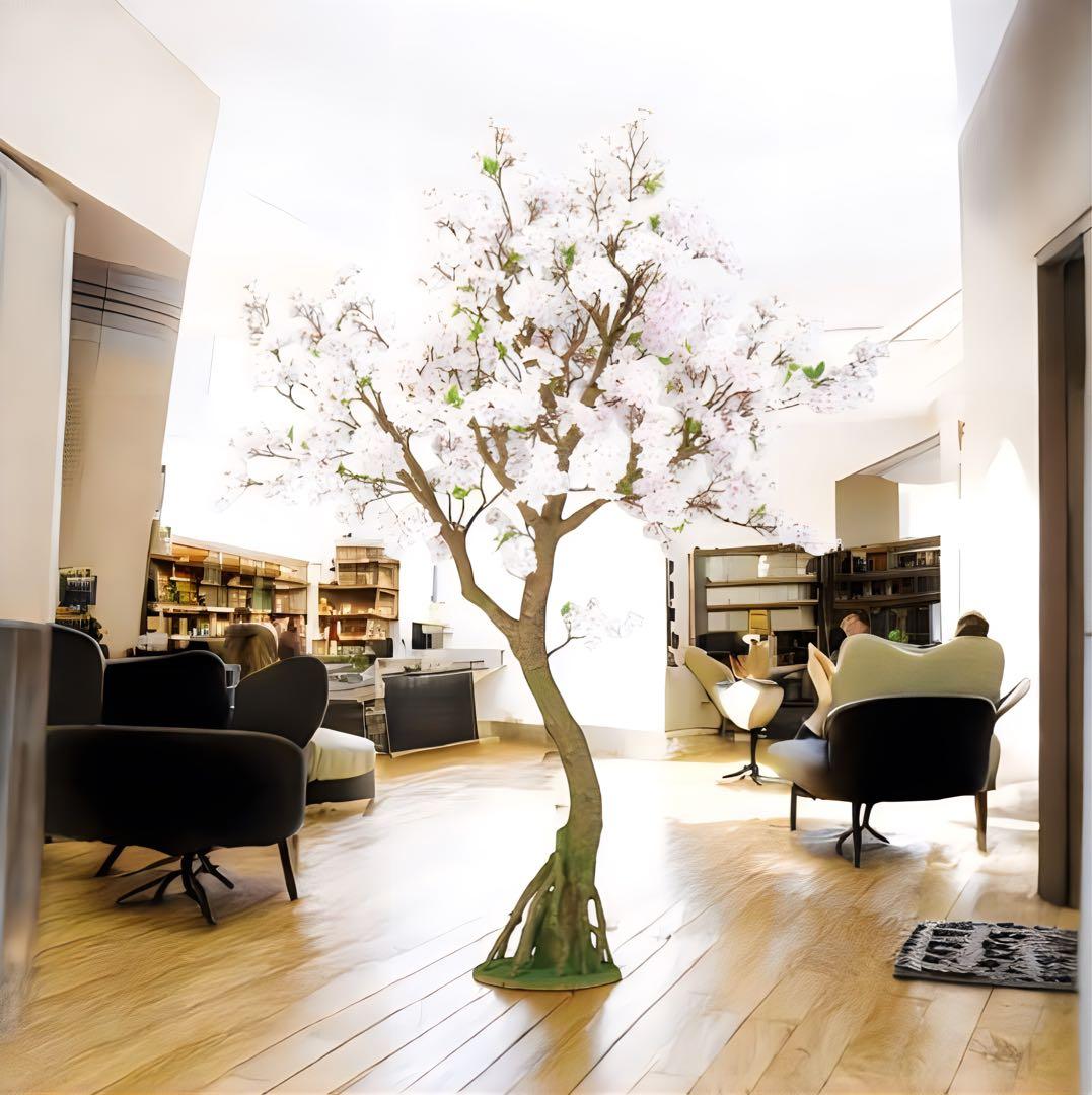 光触媒　人工観葉植物　ウォールグリーン　フェイクグリーン　桜 コアッド 230