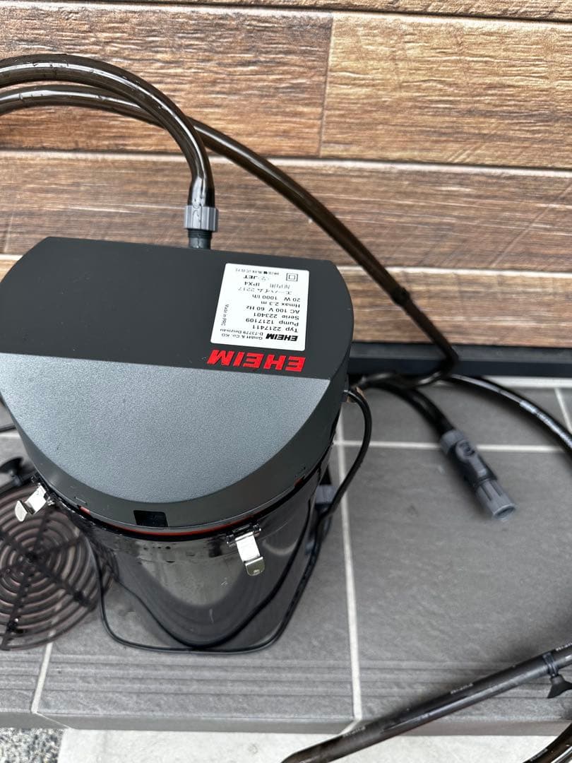 エーハイム2217クラシック70周年記念カラー60Hz おまけスイサクの水心付き