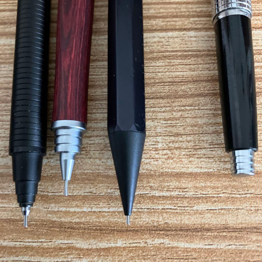 シャーペンまとめ売り 0.5mm バラ売り⭕️ カヴェコ、メタル、ケリー、ヘキサ