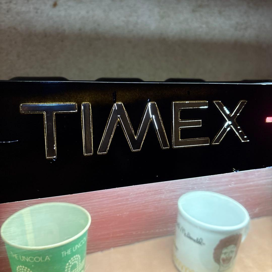 73年　TIMEX ライトショーケース　ディスプレイ　ファイヤーキング　アメトイ