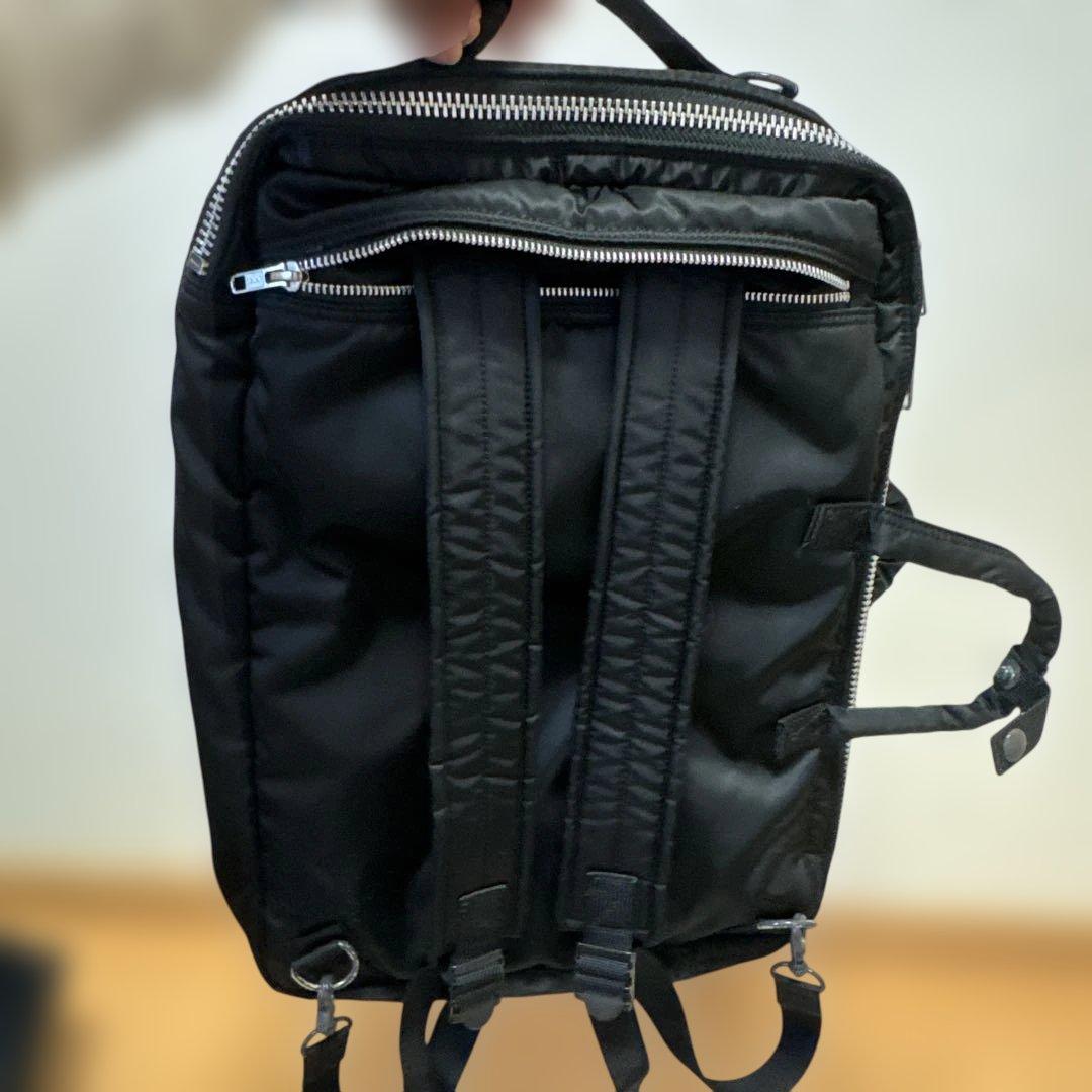 PORTER ポーター タンカー 3way 2層式　ブラック　美品　ストラップ無