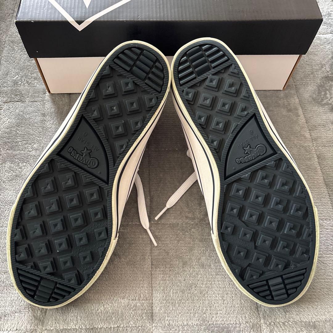 パーリーゲイツ コンバース ゴルフシューズ 白 ハイカット 24.5 袋 箱